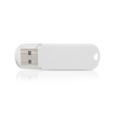 USB flash-карта UNIVERSAL, 8Гб, пластик, USB 2.0 белый