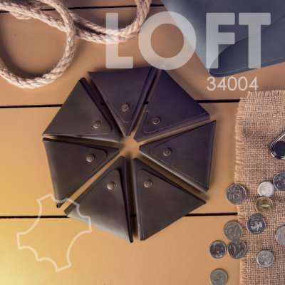 Чехол для наушников LOFT коричневый