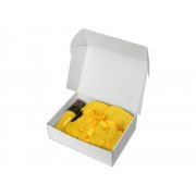 Подарочный набор «Tasty hygge» с пледом, термокружкой и миндалем в шоколадной глазури