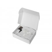 Подарочный набор «Tasty hygge» с пледом, термокружкой и миндалем в шоколадной глазури