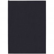 Ежедневник Flat, недатированный, черный