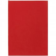 Ежедневник Flat, недатированный, красный