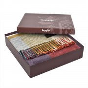 Плед Аrequipa, красный с бежевым