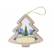 Новогодняя подвеска с подсветкой «Ёлочка» с индивидуальным дизайном арт. 625335.01 Новогодняя подвеска с подсветкой «Ёлочка» с индивидуальным дизайном арт. 625335.01