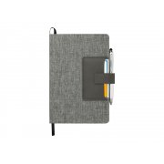 Блокнот «Clap» с отделением для визиток и магнитным клапаном
