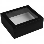 Коробка Teaser с окошком, черная