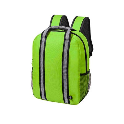 Рюкзак FABAX со светоотражающими лентами Зеленый