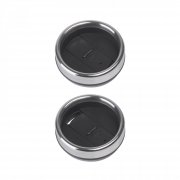 Термостакан "Азия" с прорезиненной поверхностью c гравировкой " С Новым Годом" синий