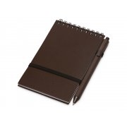 Блокнот «Kaffi S» с обложкой из кофе и пластика