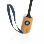 Автоматический зонт Impact из RPET AWARE™ с бамбуковой ручкой, d94 см