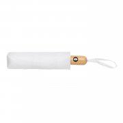 Автоматический зонт Impact из RPET AWARE™ с бамбуковой ручкой, d94 см