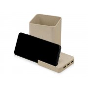 Настольный органайзер Cubic с функциями USB-хаба и беспроводной зарядки