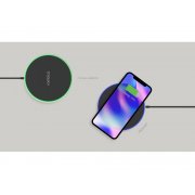 Беспроводное зарядное устройство «NEO Core Quick» c быстрой зарядкой с логотипом Rombica