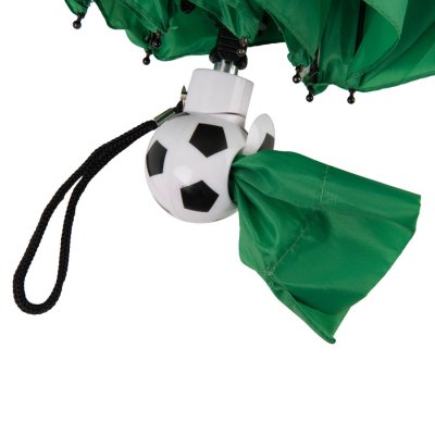 Зонт складной FOOTBALL, механический Зеленый