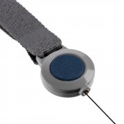 Чехол для пропуска с лентой и ретрактором Devon, синий арт. 13773.40 Чехол для пропуска с лентой и ретрактором Devon, синий арт. 13773.40