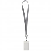 Чехол для пропуска с лентой и ретрактором Devon, белый арт. 13773.60 Чехол для пропуска с лентой и ретрактором Devon, белый арт. 13773.60
