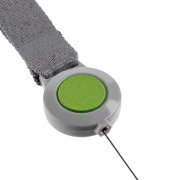 Чехол для пропуска с лентой и ретрактором Devon, зеленый арт. 13773.90 Чехол для пропуска с лентой и ретрактором Devon, зеленый арт. 13773.90