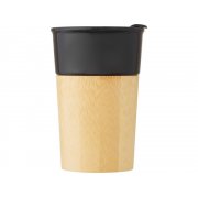 Фарфоровая кружка «Pereira» с бамбуковой внешней стенкой