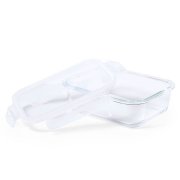 Ланч-бокс TUBER, боросиликатное стекло прозрачный арт. 346915 Ланч-бокс TUBER, боросиликатное стекло прозрачный арт. 346915
