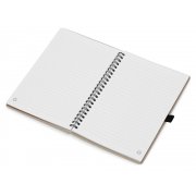 Блокнот А5 «Toledo M» с обложкой из пшеницы и пластика