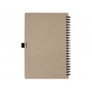 Блокнот А5 «Toledo M» с обложкой из пшеницы и пластика