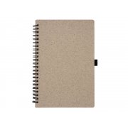 Блокнот А5 «Toledo M» с обложкой из пшеницы и пластика
