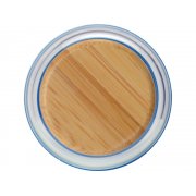 Стеклянная бутылка для воды в силиконовом чехле «Refine»