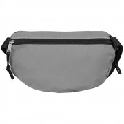 Поясная сумка Manifest из светоотражающей ткани, серая арт. 12346.11 Поясная сумка Manifest из светоотражающей ткани, серая арт. 12346.11