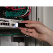 Брелок-фонарик Just Ray, черный