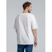 Футболка оверсайз «Чистая Соль», молочно-белая