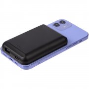 Беспроводной аккумулятор с магнитами Magback 5000 мАч, черный арт. 22024.30