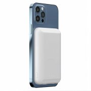 Беспроводной аккумулятор с магнитами Magback 5000 мАч, белый арт. 22024.60