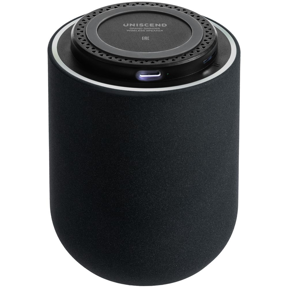 Беспроводная колонка Uniscend Grand Grinder, черная арт. 21635.30 Беспроводная колонка Uniscend Grand Grinder, черная арт. 21635.30