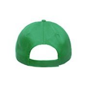 Бейсболка RECY FIVE, 5 клиньев, застежка-липучка Зеленый