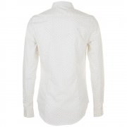 Рубашка женская BECKER WOMEN, белая с темно-синим