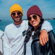 Шапка OAK рельефная из пряжи Polylana® Черный