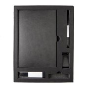 Коробка "Tower", сливбокс, размер 20*29*4.5 см, картон черный,300 гр. ложемент изолон черный