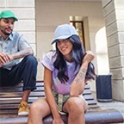 Бейсболка RECY FIVE, 5 клиньев, застежка-липучка Голубой