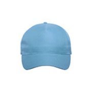 Бейсболка RECY FIVE, 5 клиньев, застежка-липучка Голубой