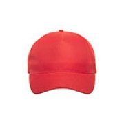 Бейсболка RECY FIVE, 5 клиньев, застежка-липучка Красный