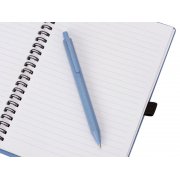 Блокнот А5 «Toledo M» с обложкой из пшеницы и пластика и шариковой ручкой