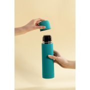 Термос "Крит", покрытие soft touch 0,5 л. бирюзовый