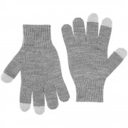 Перчатки сенсорные Real Talk, серые арт. 52802.10