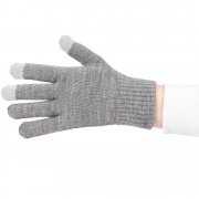 Перчатки сенсорные Real Talk, серые арт. 52802.10