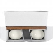 Набор из солонки и перечницы Piacente, белый