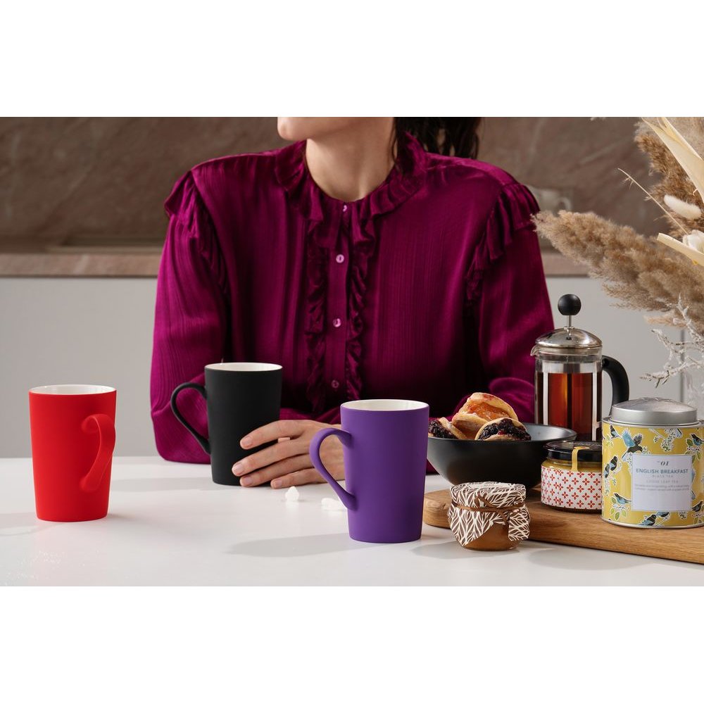 Кружка Best Noon c покрытием софт-тач, голубая арт. 13355.14 Кружка Best Noon c покрытием софт-тач, голубая арт. 13355.14