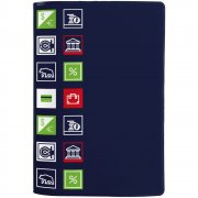 Обложка для паспорта Industry, финансы арт. 71418.42 Обложка для паспорта Industry, финансы арт. 71418.42