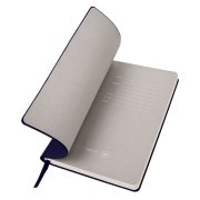 Бизнес-блокнот BIGGY, формат B5,  в клетку Темно-синий арт. 21218/26/30