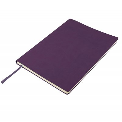 Бизнес-блокнот BIGGY, формат B5,  в клетку Фиолетовый
