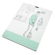 Бизнес-блокнот BIGGY, формат B5,  в клетку Красный арт. 21218/08/30